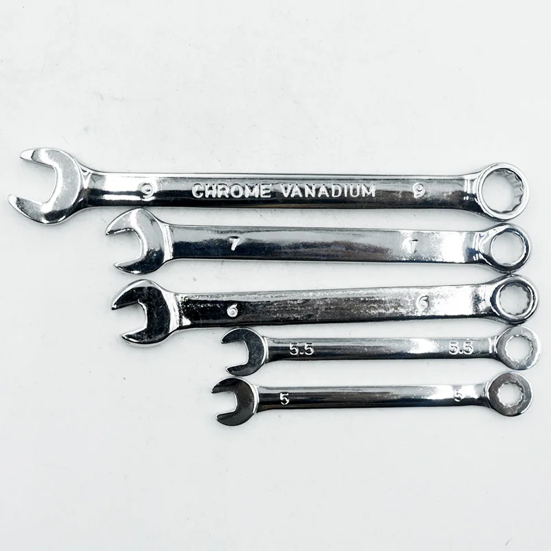 Small Mini Metric Combination Wrench Spanner 4mm 5mm 6mm 7mm 8mm 9mm 10mm 11mm 12mm 13mm 14mm 15mm 16mm 17mm 18mm 19mm 20mm 24mm
