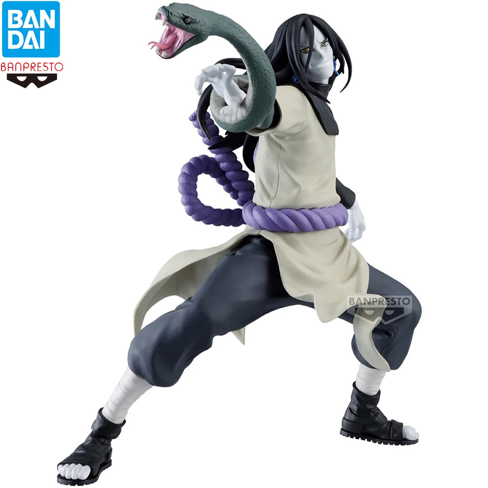 

BANDAI Banpresto Naruto Shippuuden Orochimaru Vibration Stars 15cm Collectible Doll Anime Figure Model Toy Gift