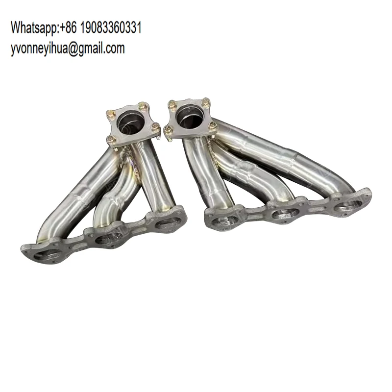 

High Performance 304 Stainless Steel Exhaust Header Exhaust Manifold For Porsche 911 992 Carrera & Turbo S 3.0T/3.8T