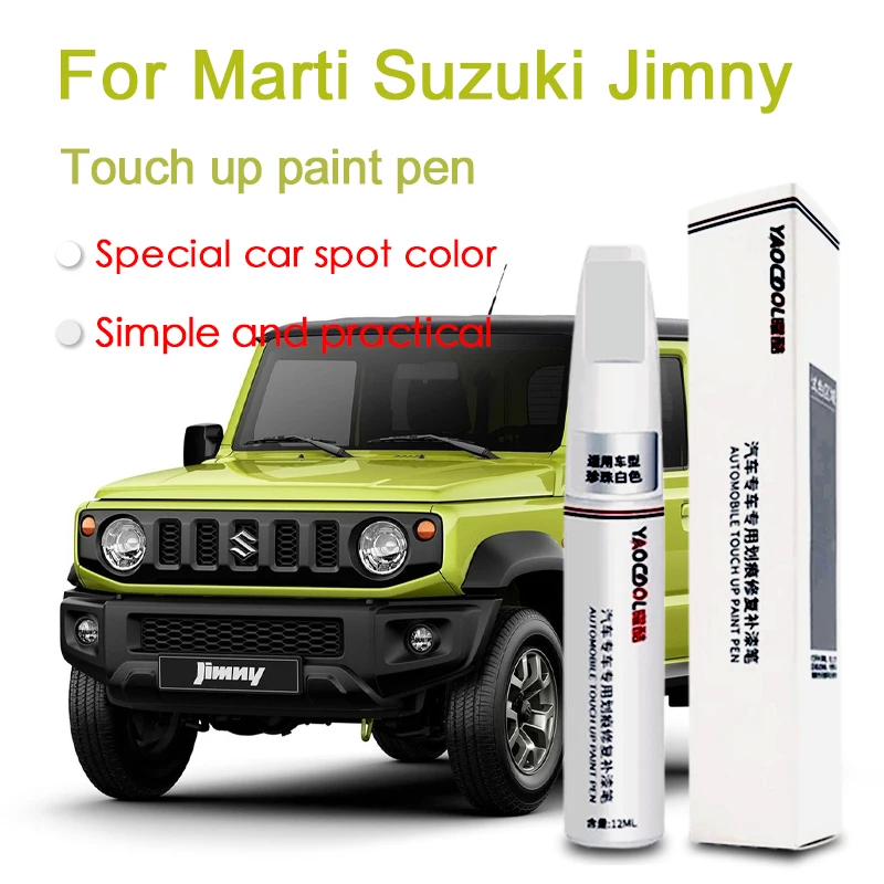 

Marti Suzuki Jimny 1998-2025 JB53 JB64 JB74 Ручка для ремонта краски Touch Up Средство для удаления царапин Лаковая ручка Инструмент для ремонта автомобильной краски