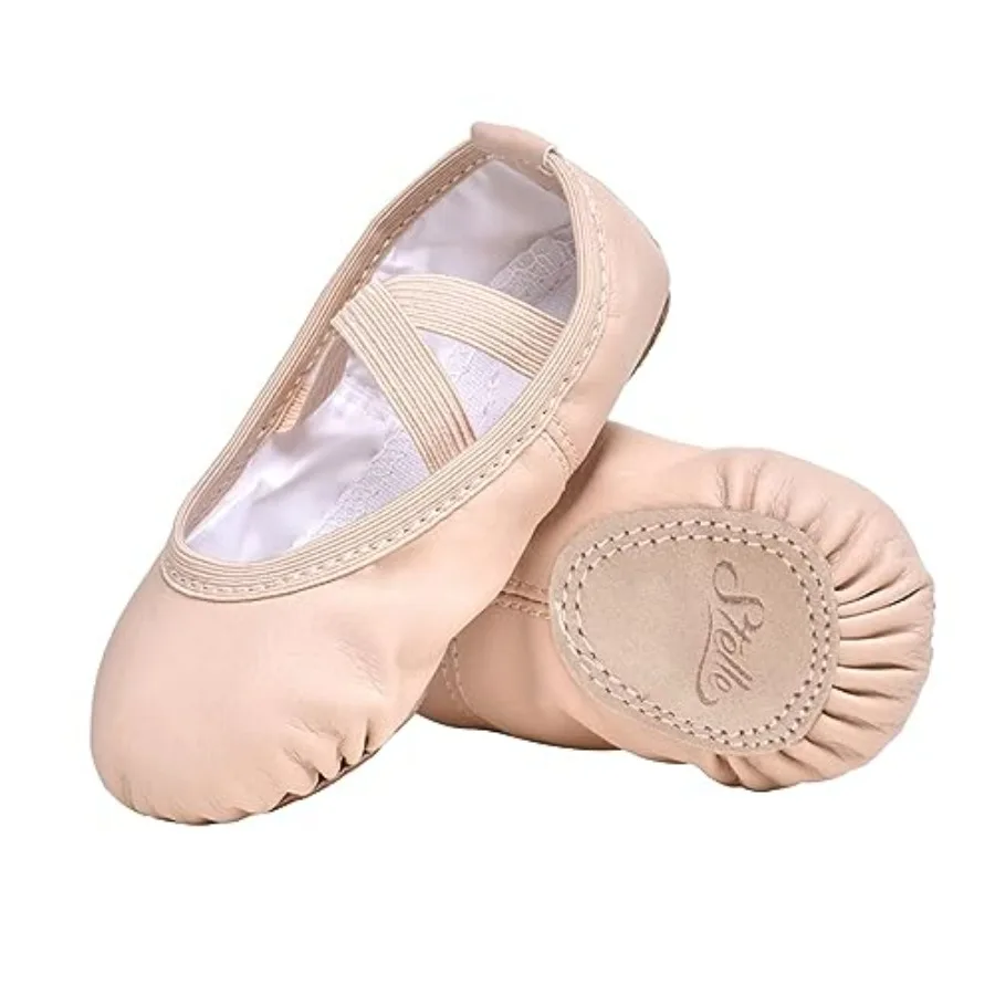 

Ballet Shoes for Girls Toddler Ballet Slippers Soft Leather Boys Dance Shoes for Toddler/Little Kid/Big Kid