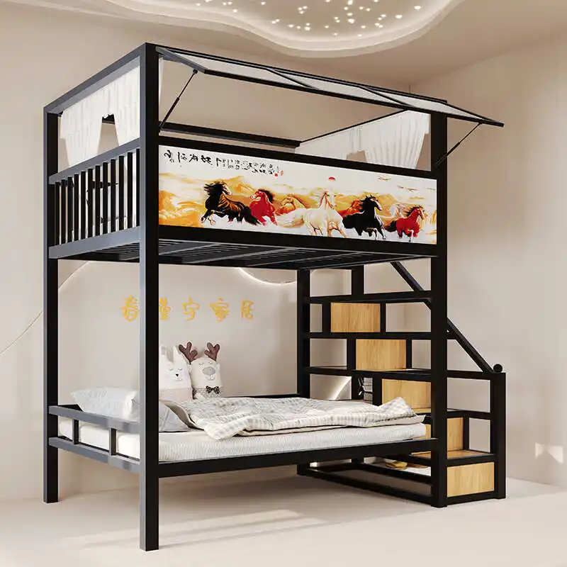 Cama infantil Cama alta e baixa Beliche