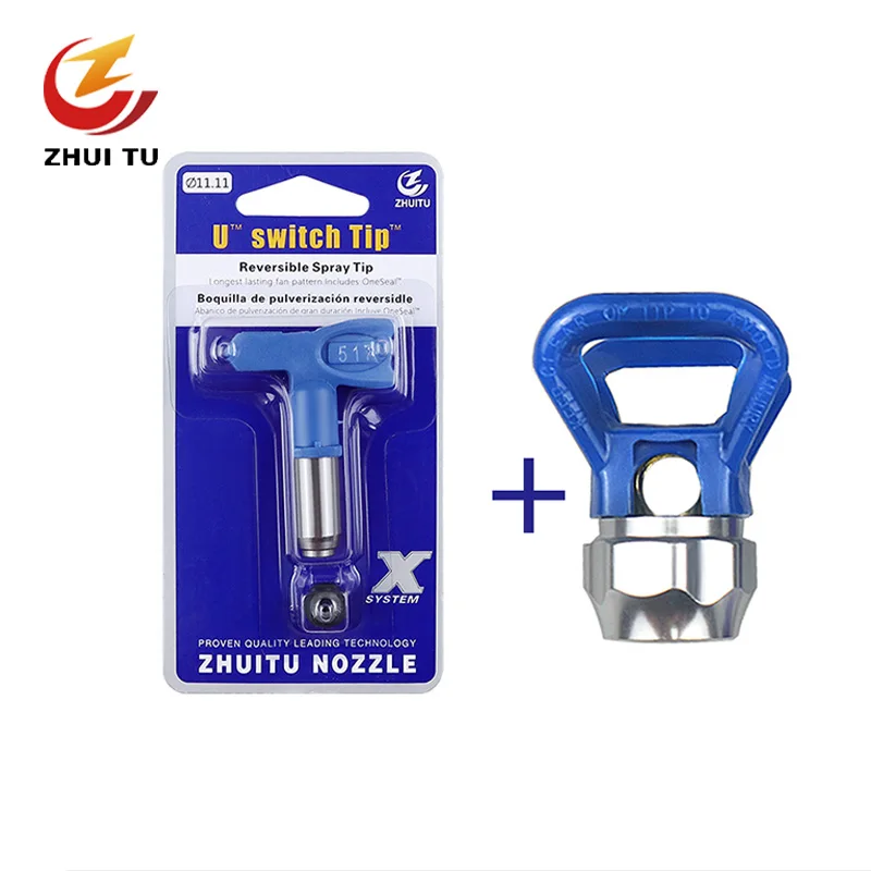Airless Paint Spray Gun Nozzle 515/517/519/655 And Other Types Of Nozzle Sprayer Spray Gun Head Suitable For Titan/Wagner