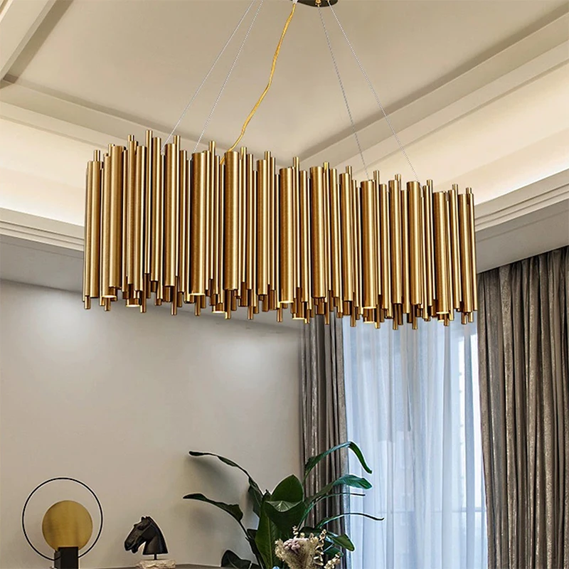 Modern Living Room Pendant Lamp Restaurant Office Kitchen Dining LED Pendant Lamp Indoor Lighting view 5