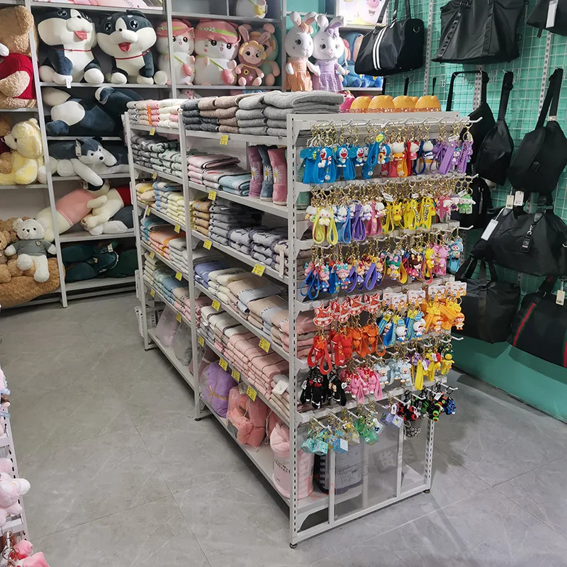 Double-sided display rack, headpiece, headband, island jewelry rack, stationery store, boutique store, display cabinet