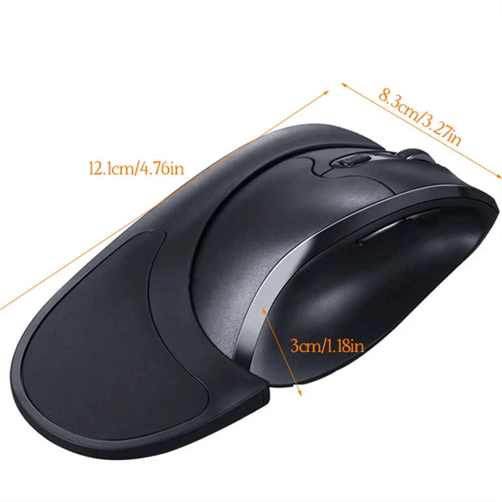 mouse sem fio ergonomico canhoto rolagem rapida receptor usb para pc computador laptop 01