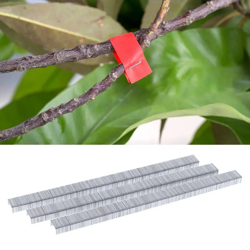 367A Bind Branch Machine Nails Strapping Grape Binding Tool 10000Pcs 604C Staple Pins