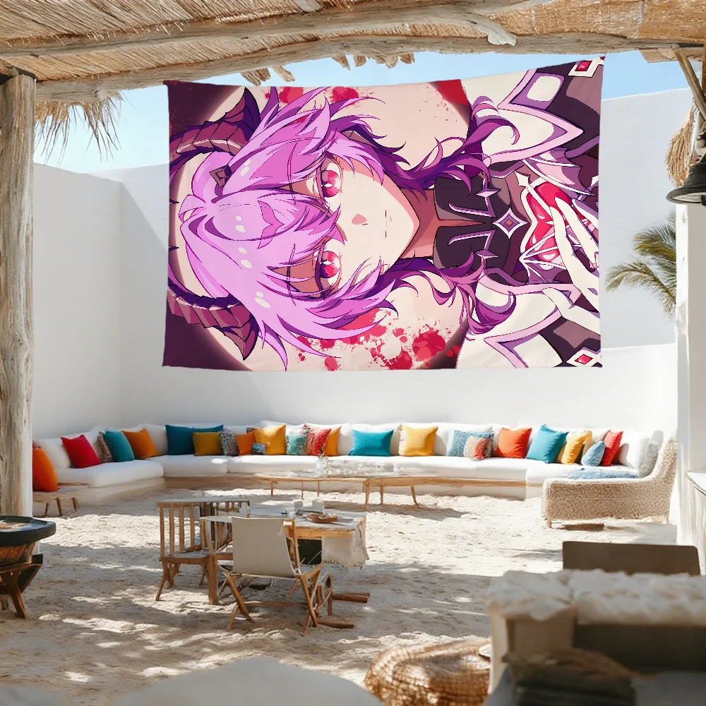 Genshin Durin Impact flag For Outdoor Camping Bar Picnic Party Home Decoration Ornaments Banner