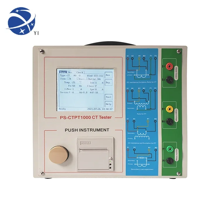 

YUNYI Current Transformer Polarity Tester Power Frequency Ct Pt Parameters Analyzer