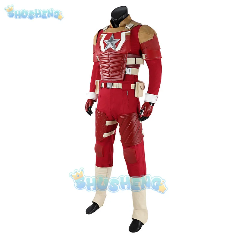 映画サンダーボルトレッドガーディアンコスプレ衣装制服ハロウィンカーニバルパーティークリスマス役割服服