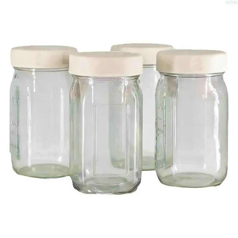 

23GA герметичная стеклянная канистра для хранения каменных банок для хранения салатов, сохраняющая свежесть во время кемпинга и