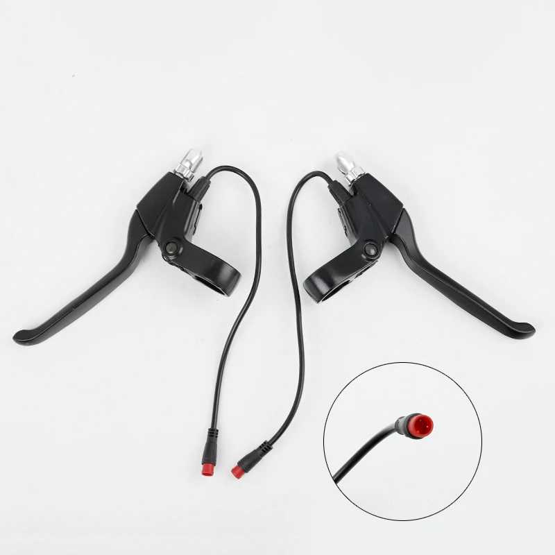 E-bike Scooter Electric Bike Brake Lever Electric Bicycle Brake Lever Handle Bar Grips for KUGOO M4 Booster Electric Scooter