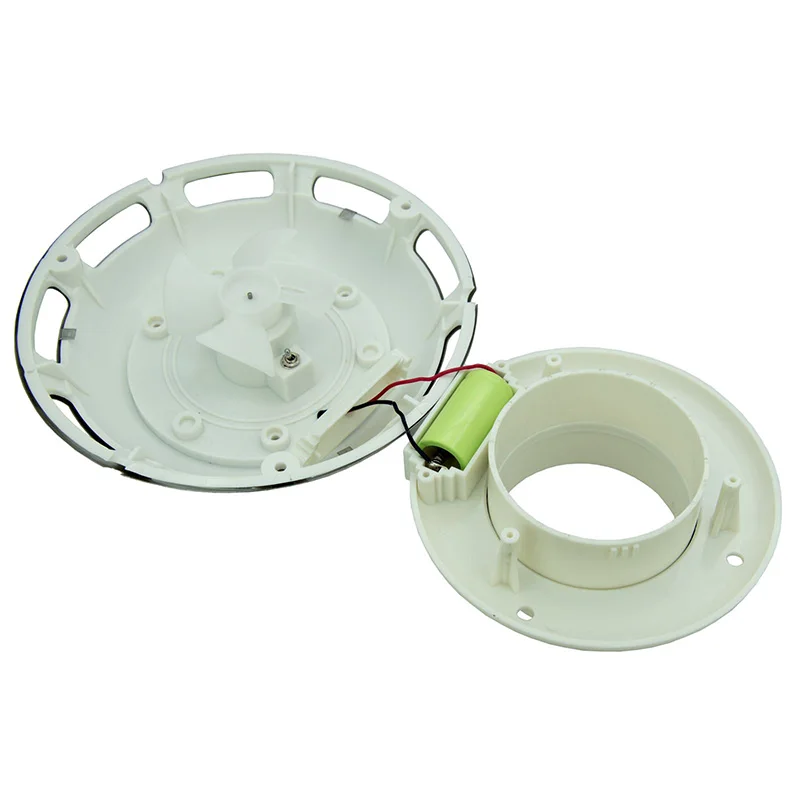 Solar Powered Ventilators Caravan RV Boat Exhaust Intake Fan Air Vent W/ Battery Switch Stainless Steel Cover