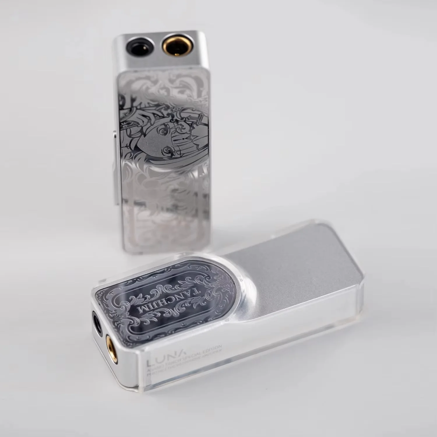 حافظة حماية شفافة من TANCHJIM LUNA Asano Tenki لأجهزة الصوت المحمولة غطاء لاصق شفاف عالي الشفافية