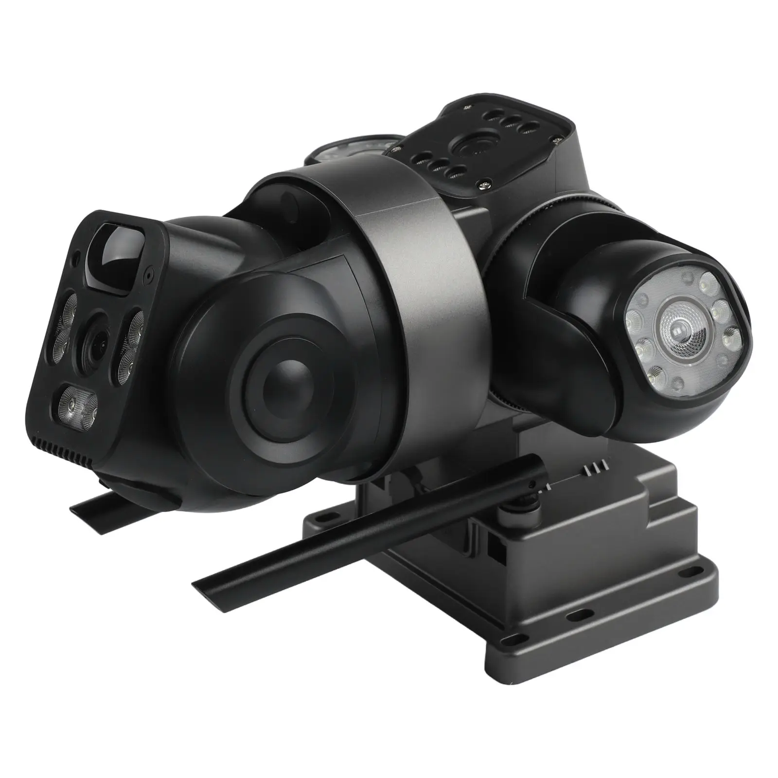 

Solar WiFi Security Camera Equipped with Dual Lenses and Color Night Technology 8000mAh Battery Continuous Operation