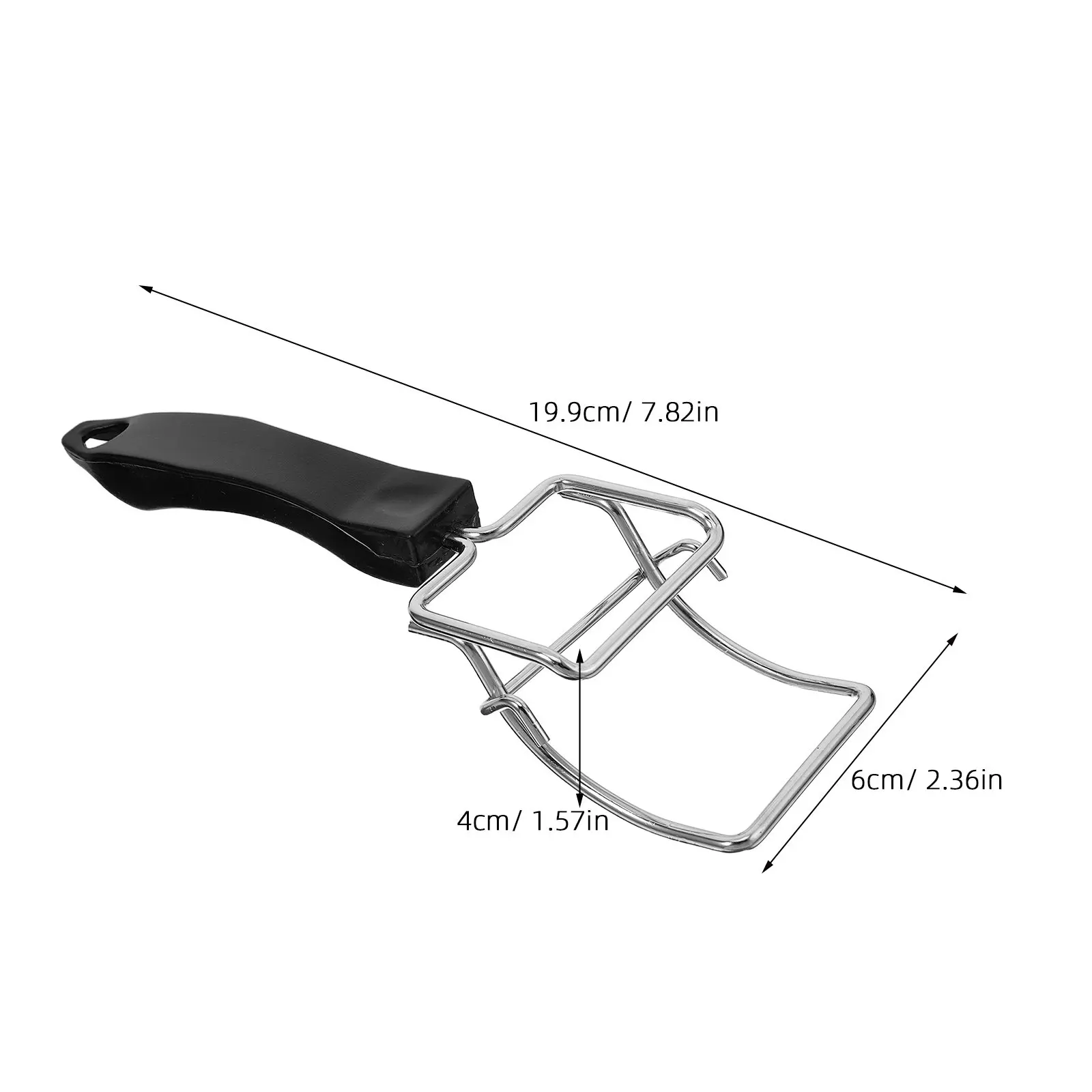 Heat-Resistant Stainless Steel Toaster Oven Tray Clip Oven Rack Puller Baking Tool Hot Dish Gripper Air Fryer Accessories