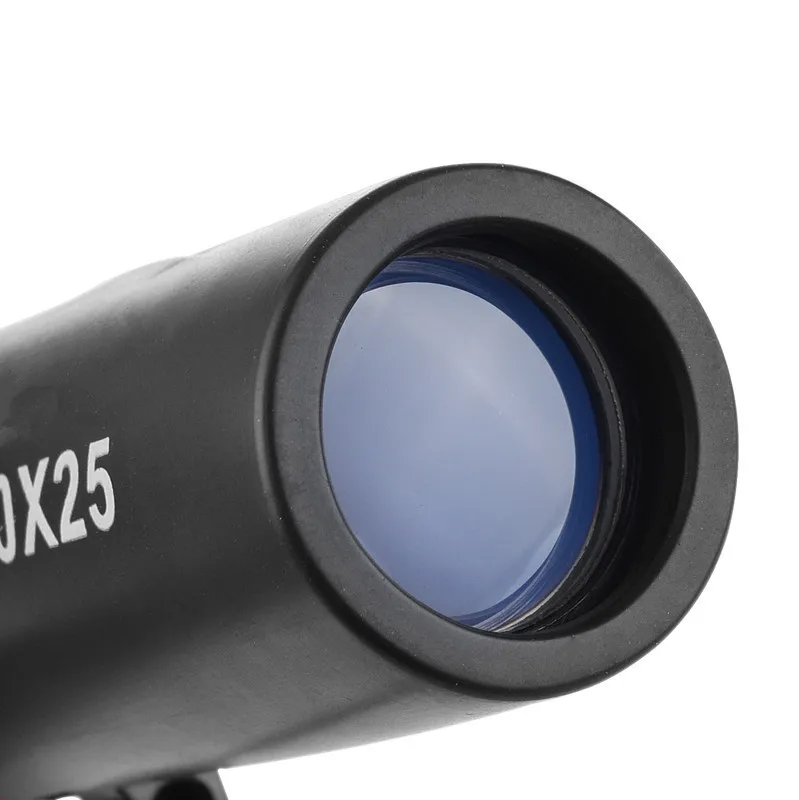 Binóculos monoculares 30x25 com alça de pulso mini telescópio portátil escopo óptico para acampamento ao ar livre caça telescópio
