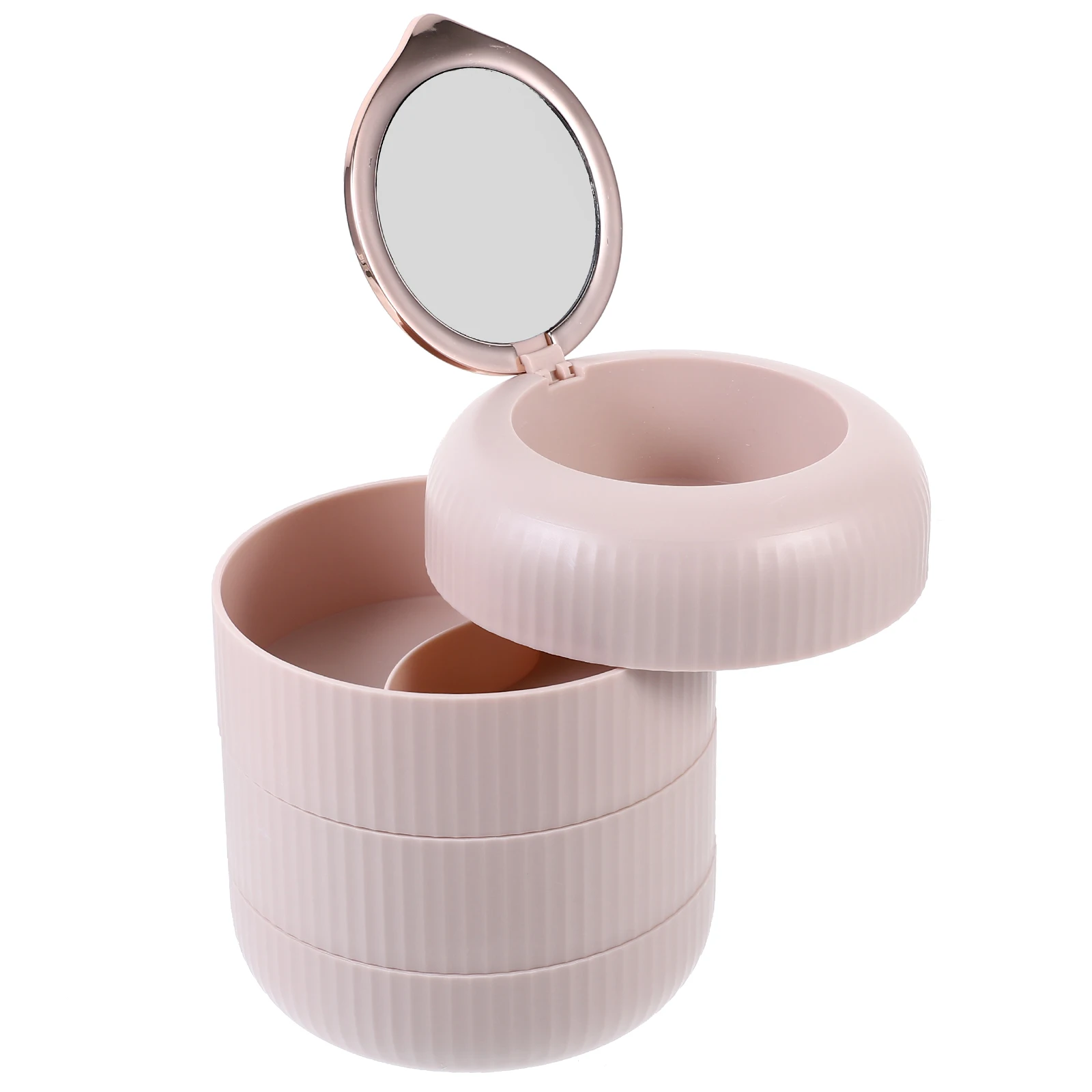 

Multi layer Jewelry Storage Box for Decorative Storage Box Necklace Earrings Rings Bracelet Platinum Vanity ganizer