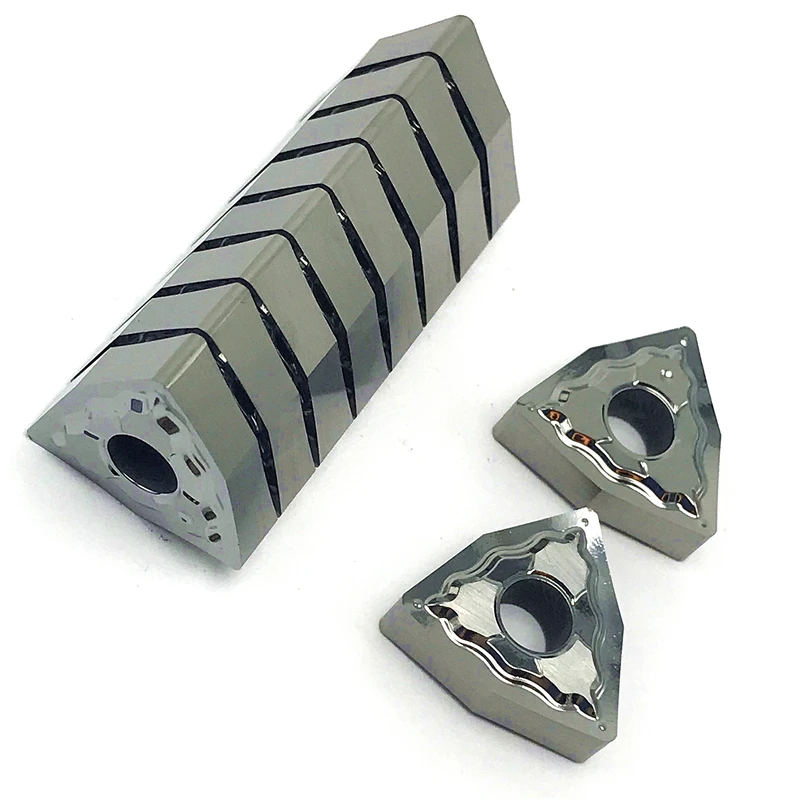Ferramenta De Torneamento Externo De Alumínio, Ferramenta De Torno CNC, Inserções De Cobre, WNMG080404 HA H01