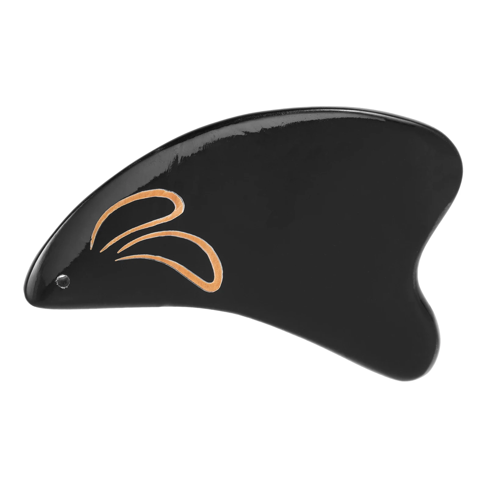 أداة احترافية للوجه من جواشا، مادة عالية الجودة، مكشطة تدليك محمولة بحافة ناعمة للوجه والرقبة والكتف ووشا #1