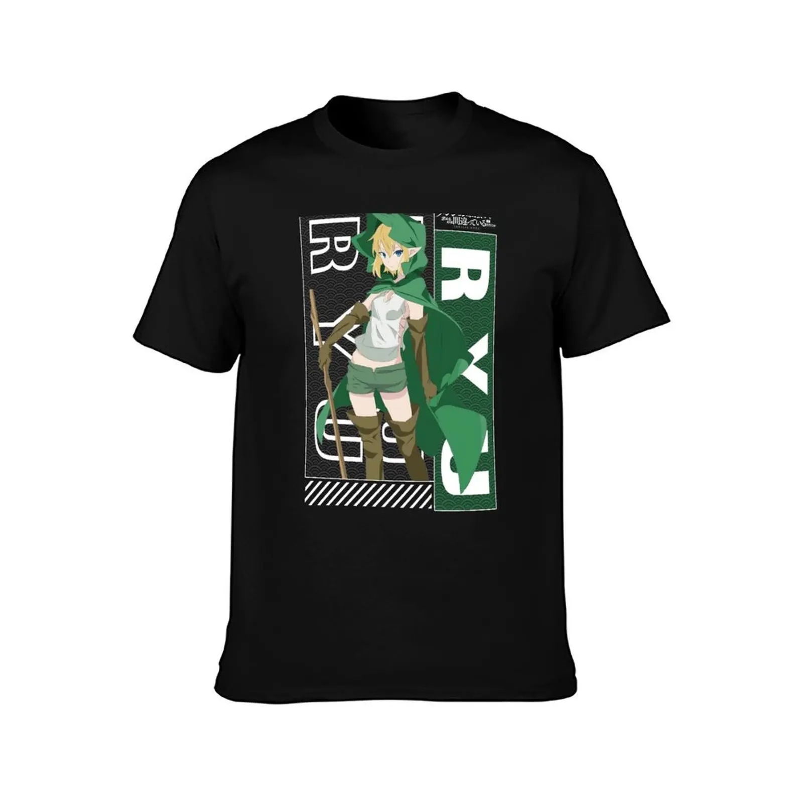 Ryuu Lion リオン | Is It Wrong To Pick Up A Girl In A Dungeon T-Shirt Urban Style Casual Short Sleeve Top T-Shirt