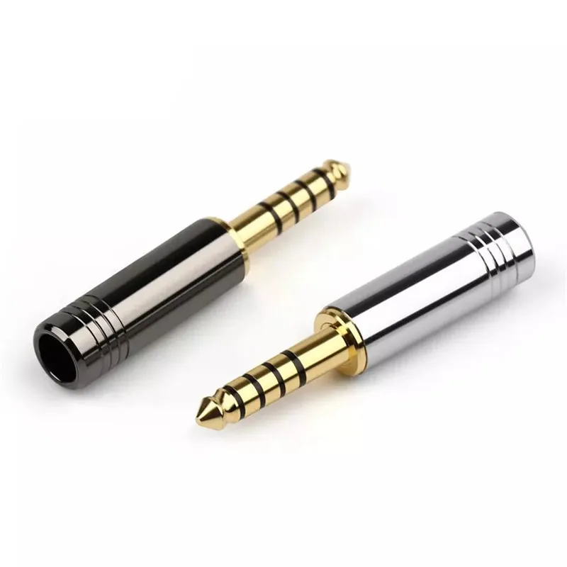 Ausgewogene Schnittstelle, 4,4-mm-Stecker, Audio-Buchse, Lautsprecherklemme, 5-polig, vergoldet, rhodiniert, für NW-WM1ZA Unterhaltungselektronik – Detail 4