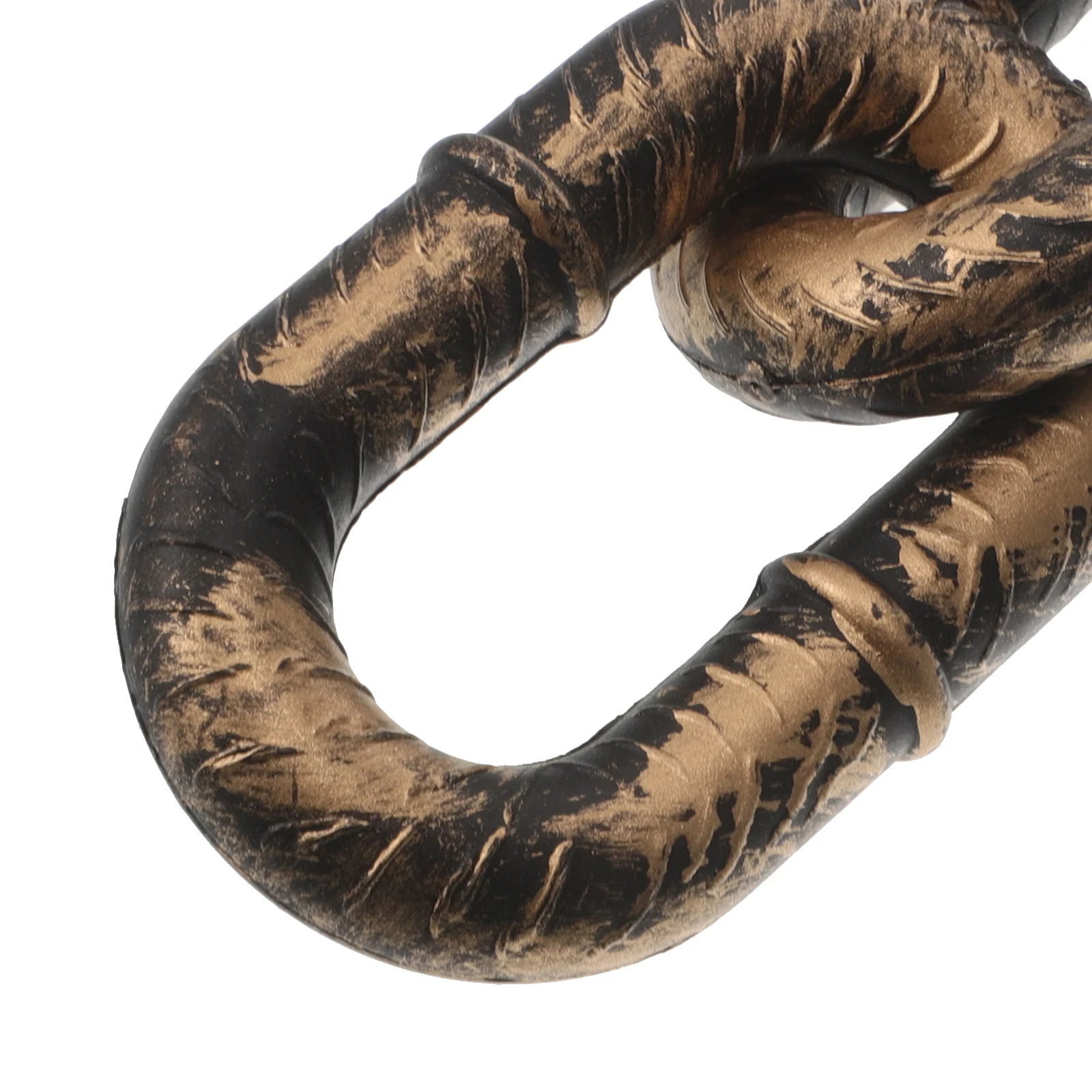 3 pçs correntes de plástico de halloween realista falso ferro olhar para casa assombrada cosplay decorações de festa adereços corrente de barreira de plástico