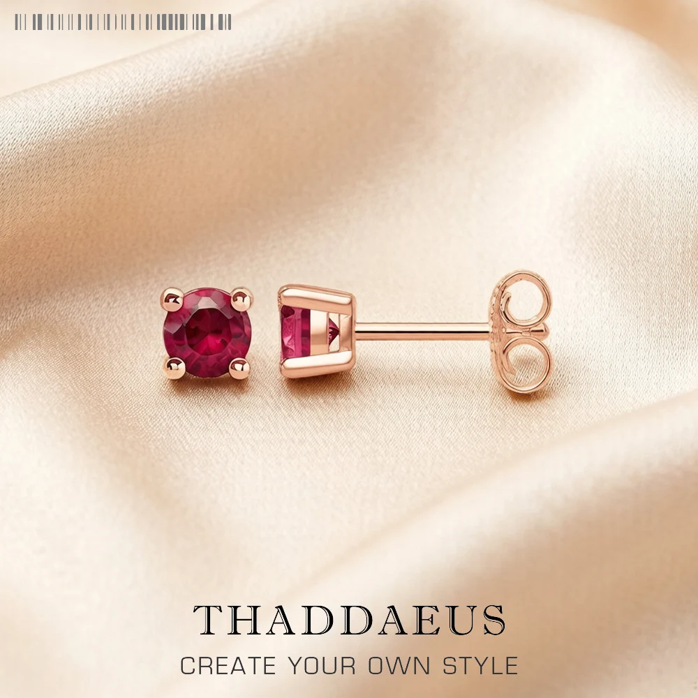 Runde Ohrstecker mit Zirkonsteinen, brandneuer edler Schmuck für Frauen, romantisches Geschenk aus reinem 925er Sterlingsilber