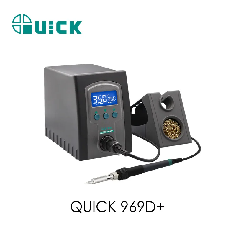 QUICK 969D+ Soldering Iron Soldering station Adjustable temperature electronic repair soldering station