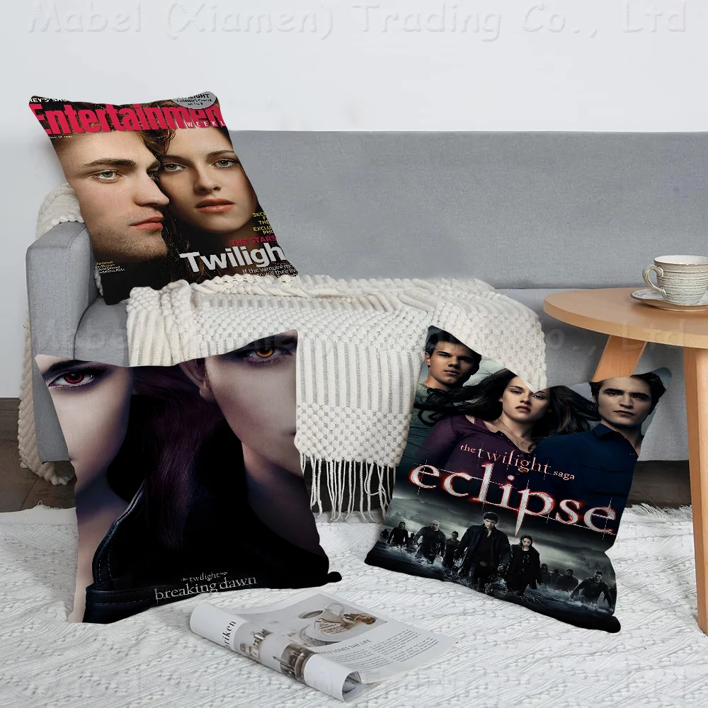 

Movie Twilight Personalized Picture Text Home Decorative Pillows Household Gifts 45x45cm