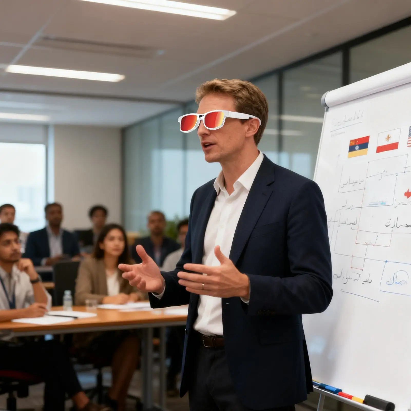 

Smart Glasses With Camera Voice Control Translation Sunglasses Smart AI Glasses For Family Friend Men Work Home Indoor Outdoor