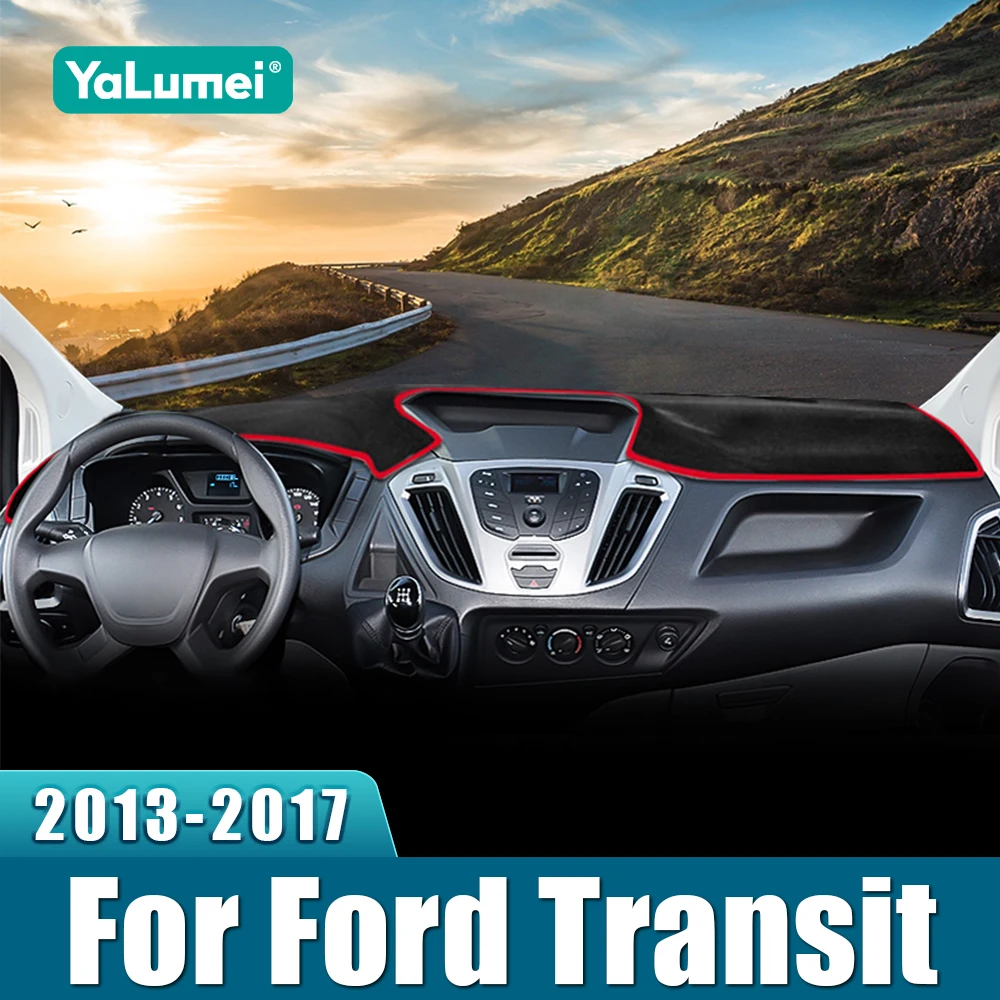 

Для Ford Transit 2013 2014 2015 2016 2017 левый автомобильный козырек от солнца на приборной панели, стол для инструментов, анти-УФ-нескользящий коврик, аксессуары