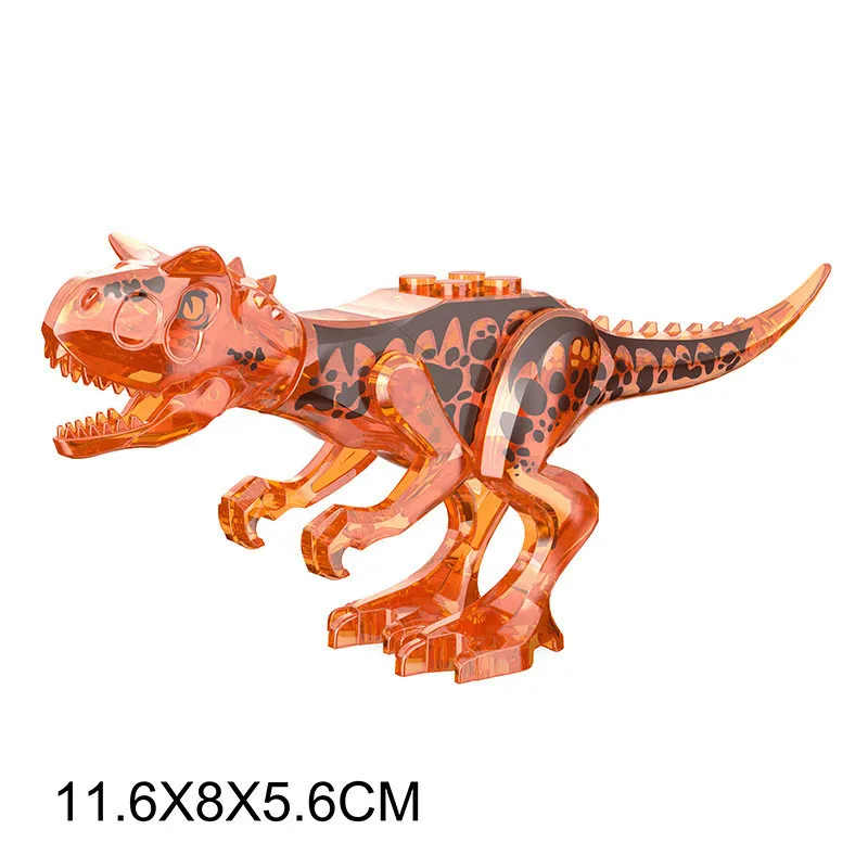 Jurassic Dinosaur World dual Raptor T-Rex Triceratops Rex Model Building Blocks Dino Velociraptor Figure Bricks Block Toys