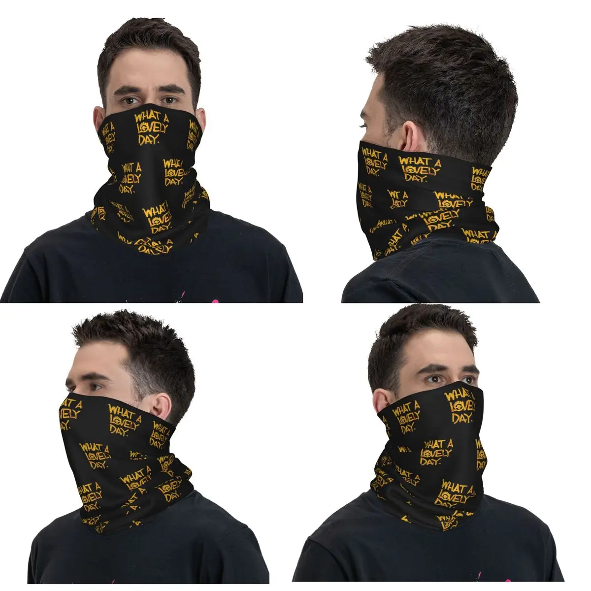 Mad Max Fury Road What A Lovely Day Bandana Neck Gaiter Printed Wrap Mask Scarf FaceMask Running For Men Women Adult All Season