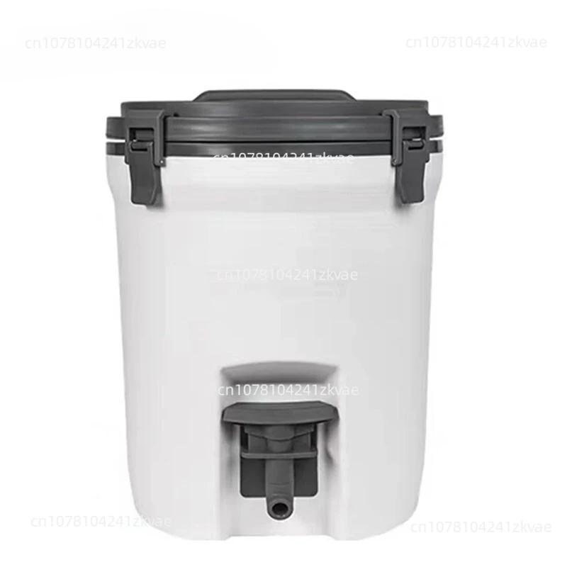 

2 Gallon Fast Flow Water Jug, Ice Water Dispenser, Insulated Beverage Cooler With Easy Pour Spigot And Latched Foam Lid