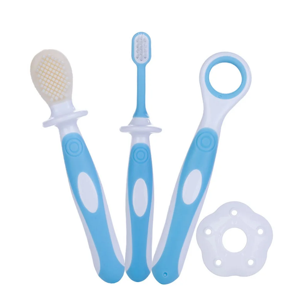Kids Toys Baby Training Brush Child Toothbrush Deciduous Teeth Silicone Infant for