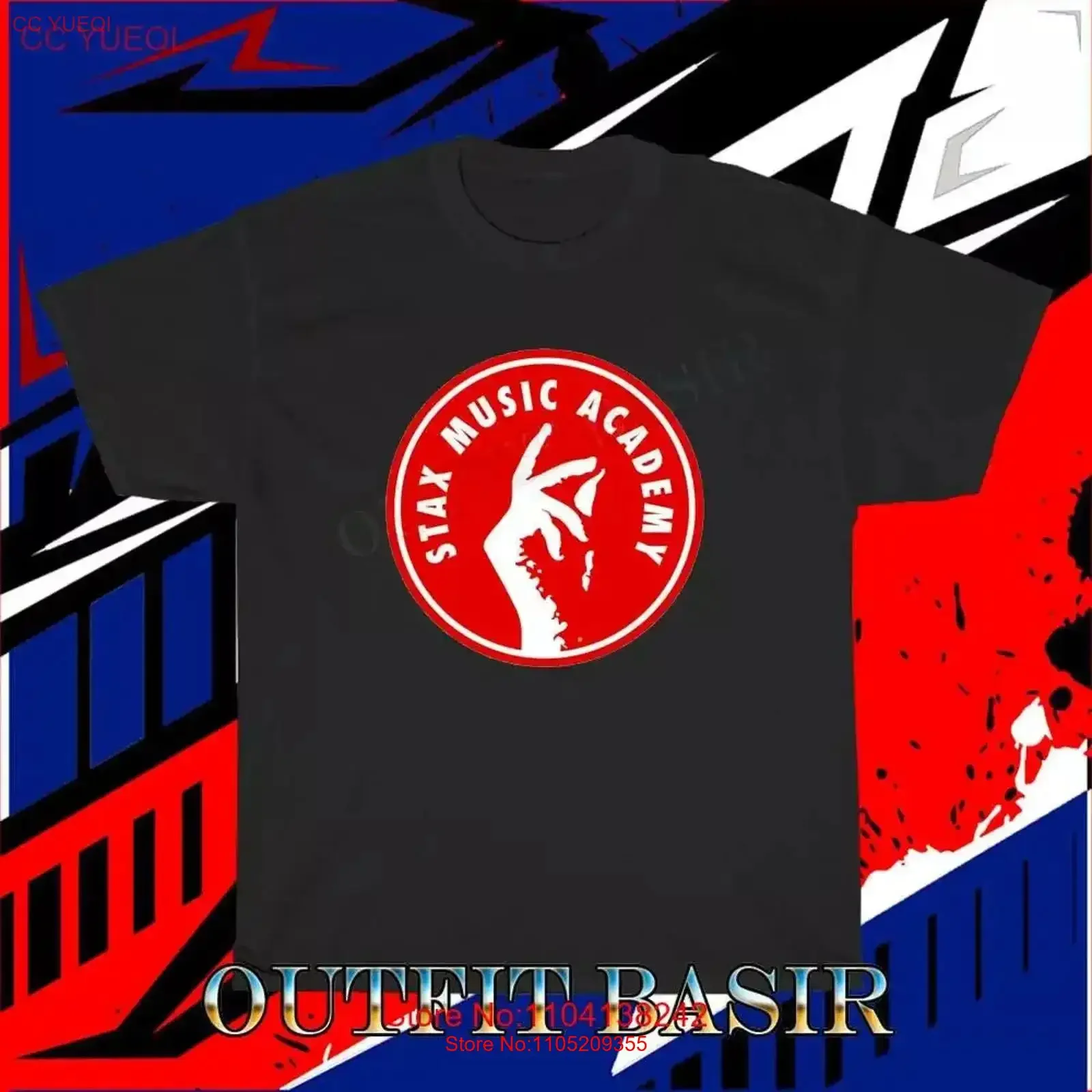 

Новая футболка с логотипом Stax Records, забавная, размеры от S до 5XL, винтажная стираная дизайнерская одежда, уличная стильная дышащая одежда