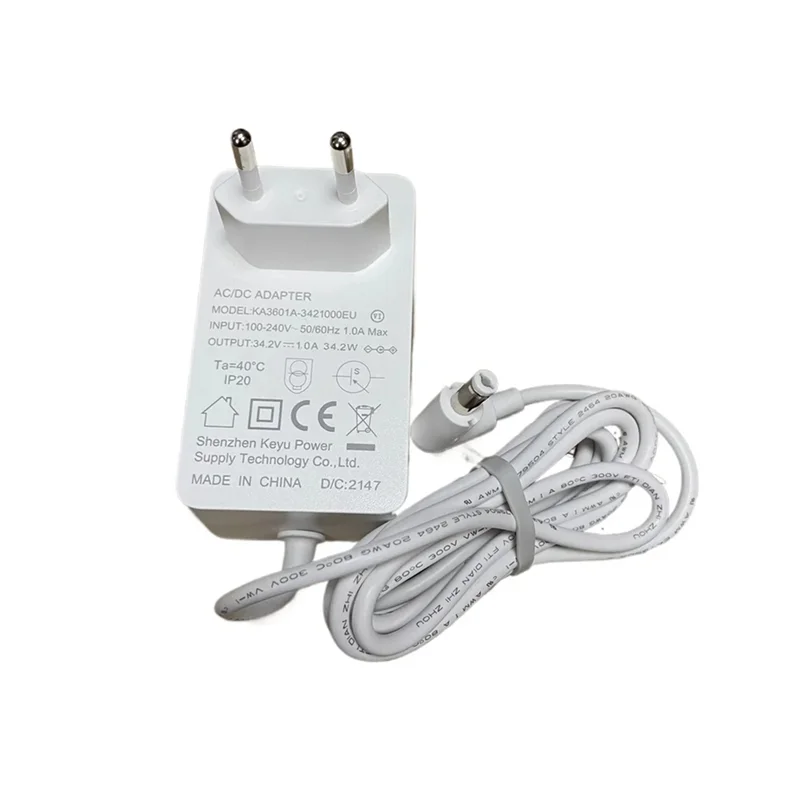 อะแดปเตอร์ชาร์จสําหรับ Xiaomi Roidmi F8 F8E F8 NEX X20 X30 X20pro X30pro เครื่องดูดฝุ่น EU Plug-A77G