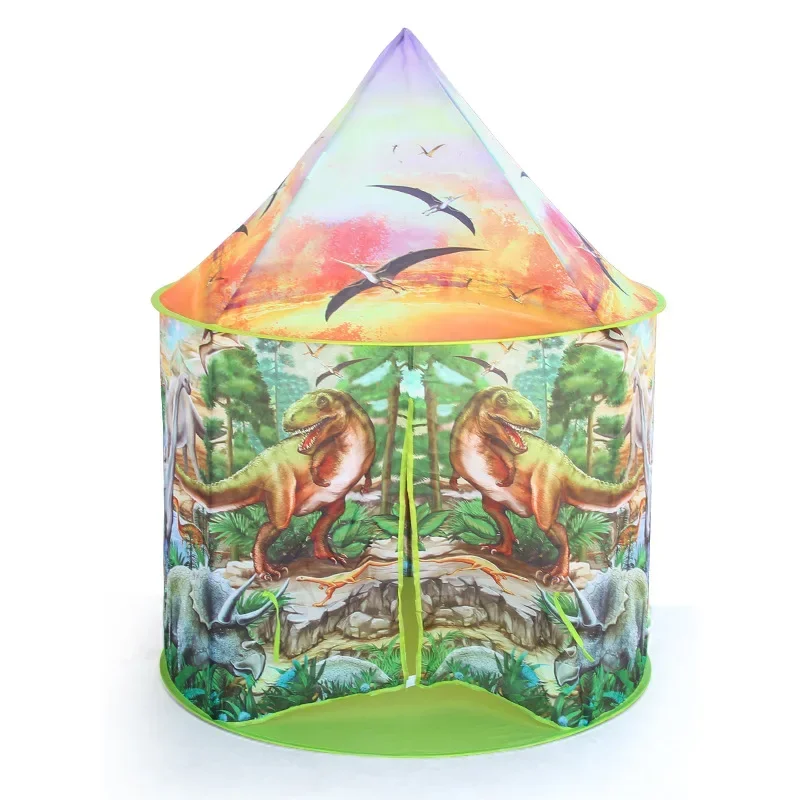 Kids Play Tent Dinosaur Kids Play Toys Tent For Children's House Tipi Tents Folding Indoor Garden Playhouse Child Ball Pool Gift