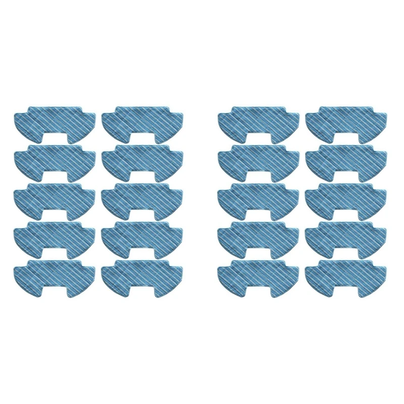 

20Pcs Mop Cloth Pads For Samsung Powerbot-E VR05R5050WK Vacuum Cleaner Spare Partsglobal Stock Ready