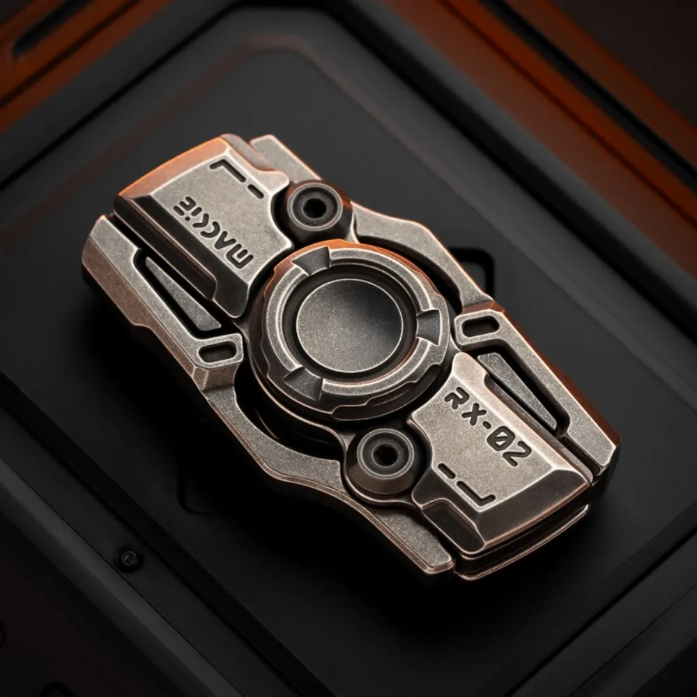 MACKIE RX-02 Fidget Spinner Hochgeschwindigkeitsrotation Titan Fidgeting Spinner Angstlinderung Gadgets Gyro Original Design