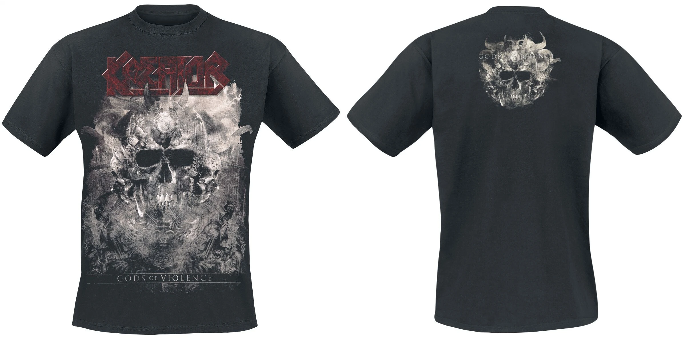 Best 2026 Kreator Demon Battlefield Printed T-shirt Thrash Metal Band Style Daily T-shirt  Suitable for Both Men and Women