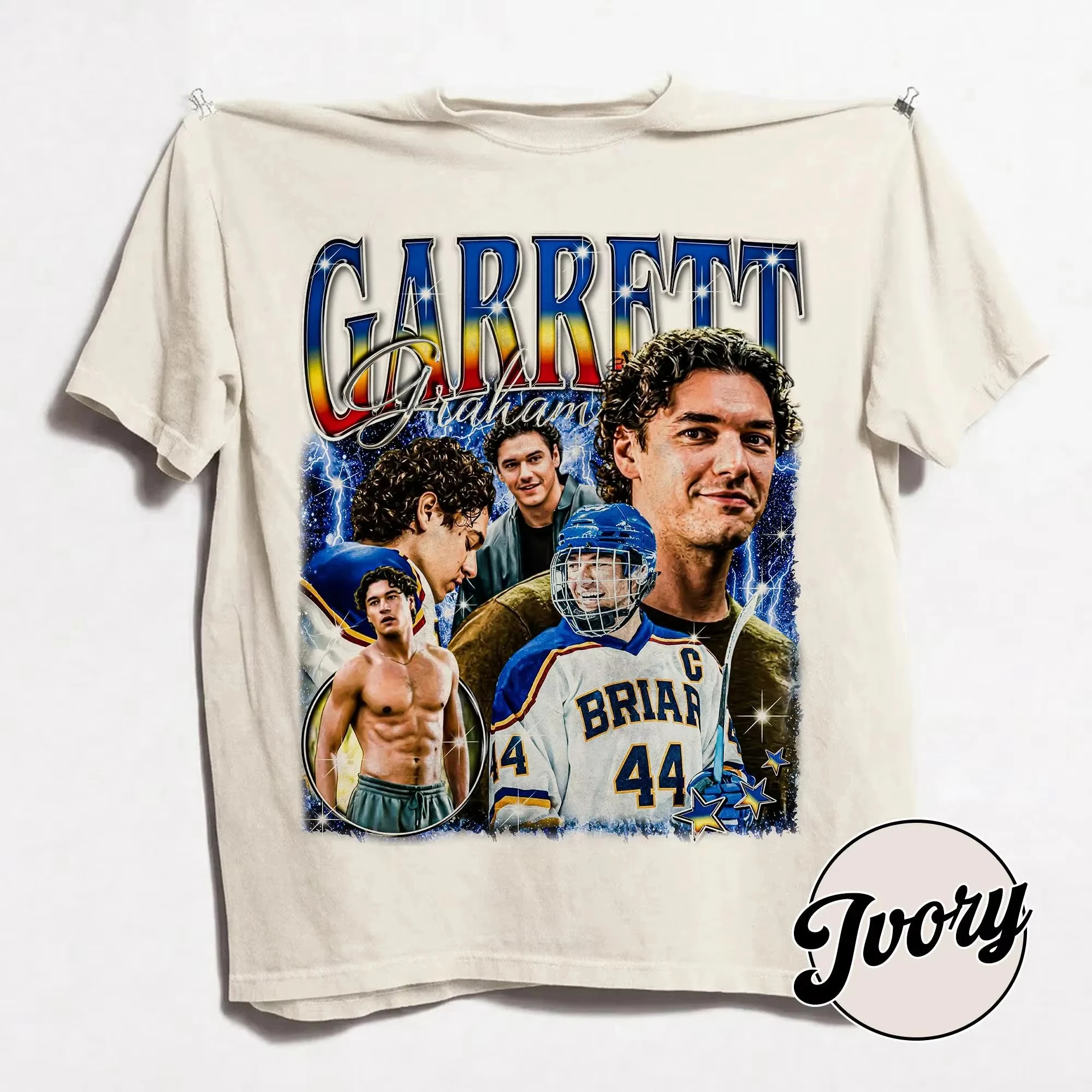 Off Campus TV-Serie Garrett Graham T-Shirt für Männer und Frauen, Sommer-Baumwollkleidung, Vintage-Mode, kurzärmeliges T-Shirt, Streetwear – Detail 7