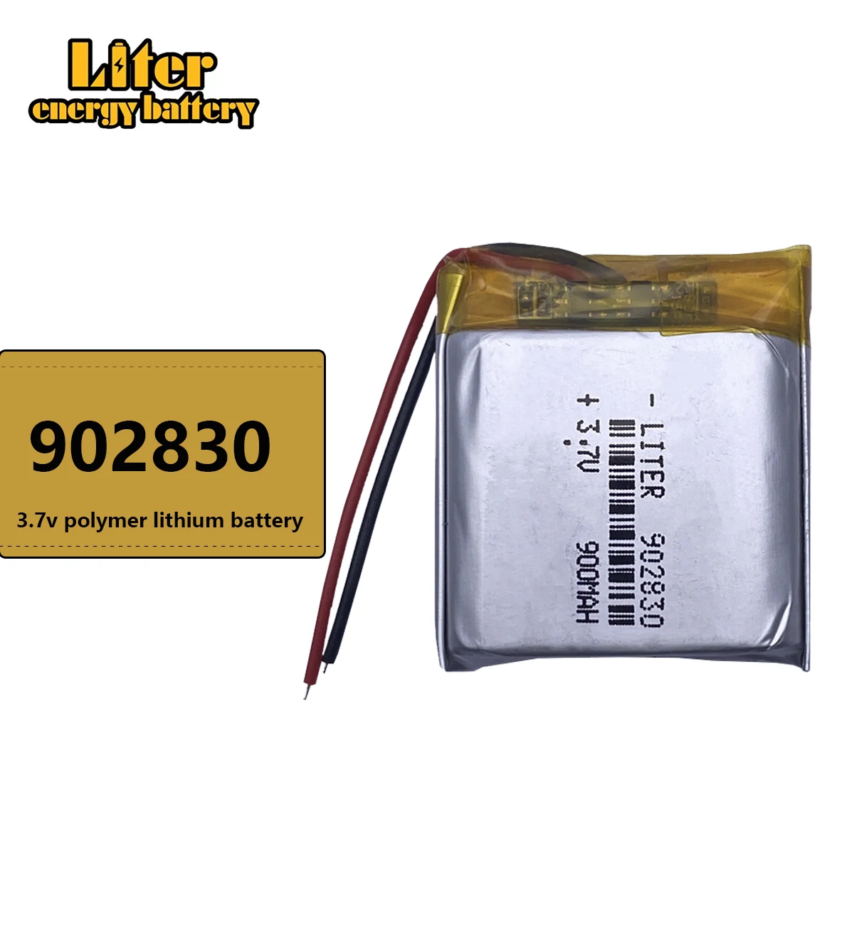 Good Qulity 3.7V,900mAH,902830 Polymer lithium ion / Li-ion battery for TOY,POWER BANK,GPS