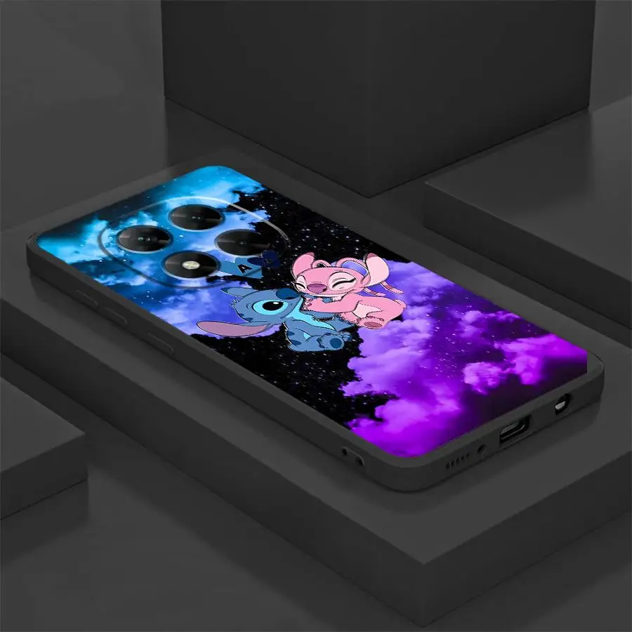 حافظة لهاتف Xiaomi Redmi Note 10 9 8 Pro 12S 11S 11 13 12 Pro Plus 9s 10S غطاء هاتف خلفي ناعم من Disney Stitch Friends