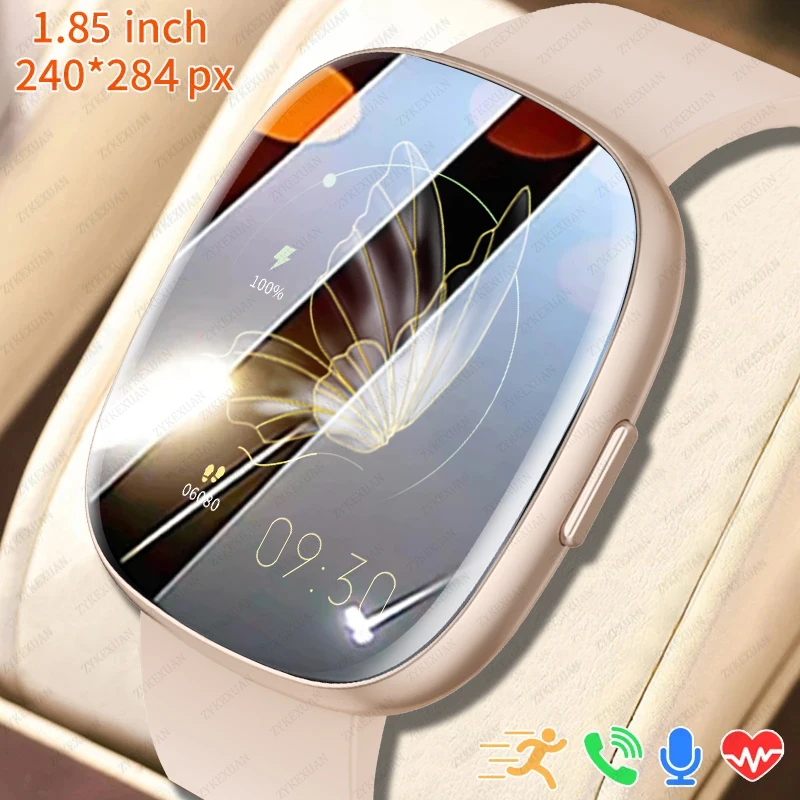 For Xiaomi Android Smart Watch Men Women Gift Full Touch Screen Sport Fitness Watches Bluetooth Call Digital Smartwatch 2024 New