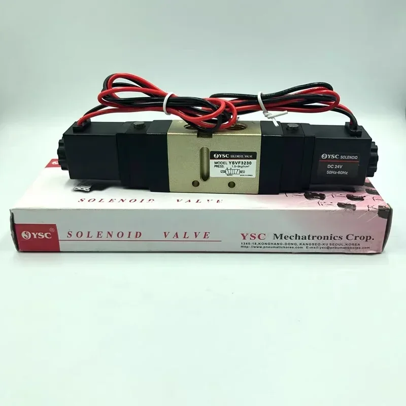 YSC Solenoid Valve YSVF3130 YSVF5120 YSVF3230 YSVF5220 YSVF6120 Directional Valve AC220V DC24V