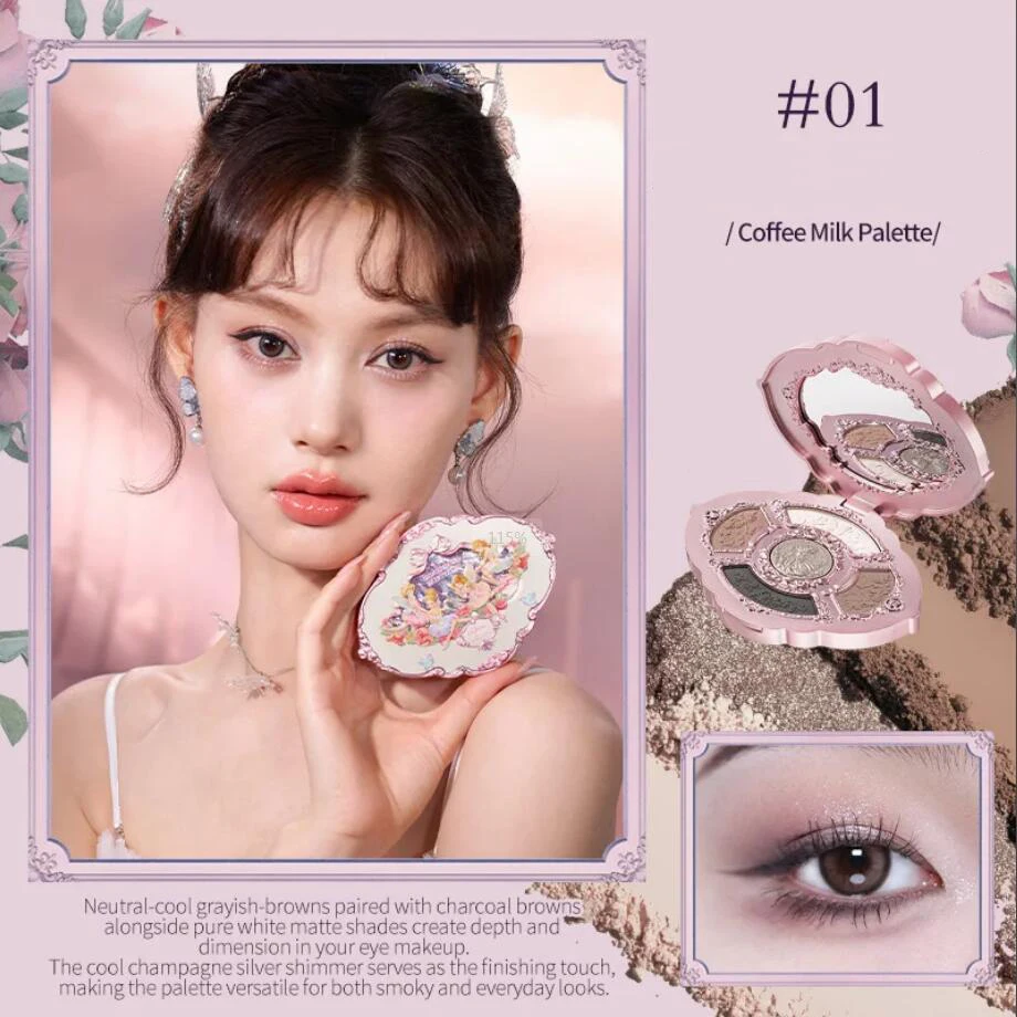 Flower Knows Makeups Set Midsummer Fairytales Flowerknows Eyeshadow Little Angel Highlight Strawberry Rococo Lip Glaze 11pcs Kit