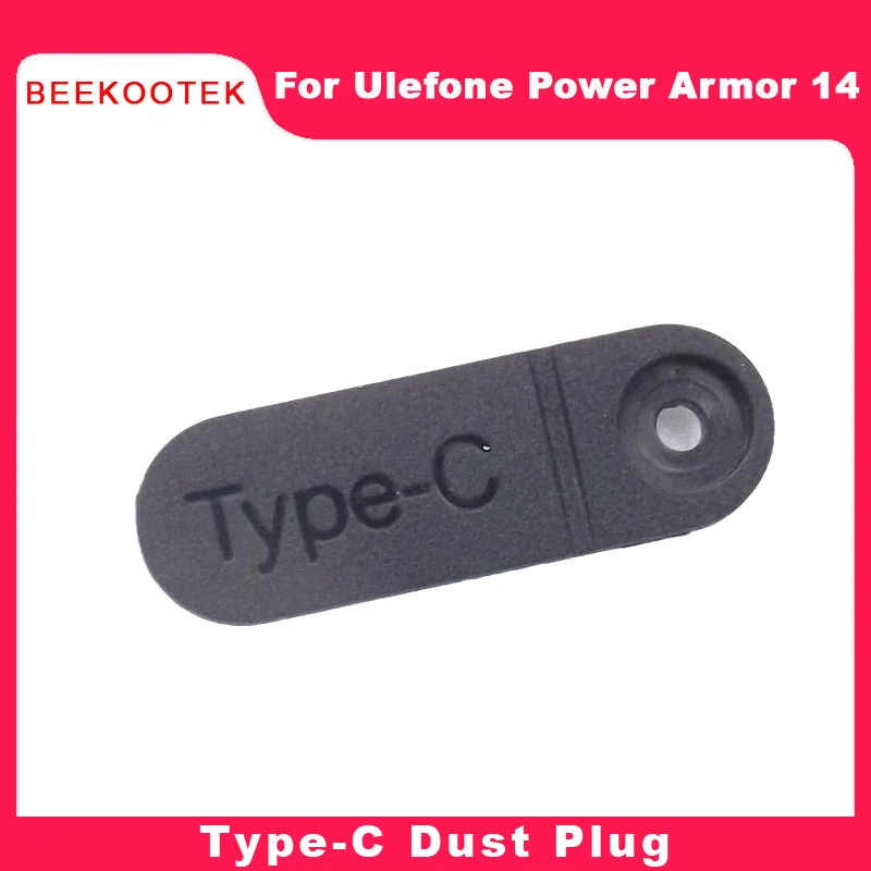 New Original Cellphone Dust Plug Type-C USB Dust Plug Repair Replacement Accessories Parts For Ulefone Power Armor 14 Smartphone