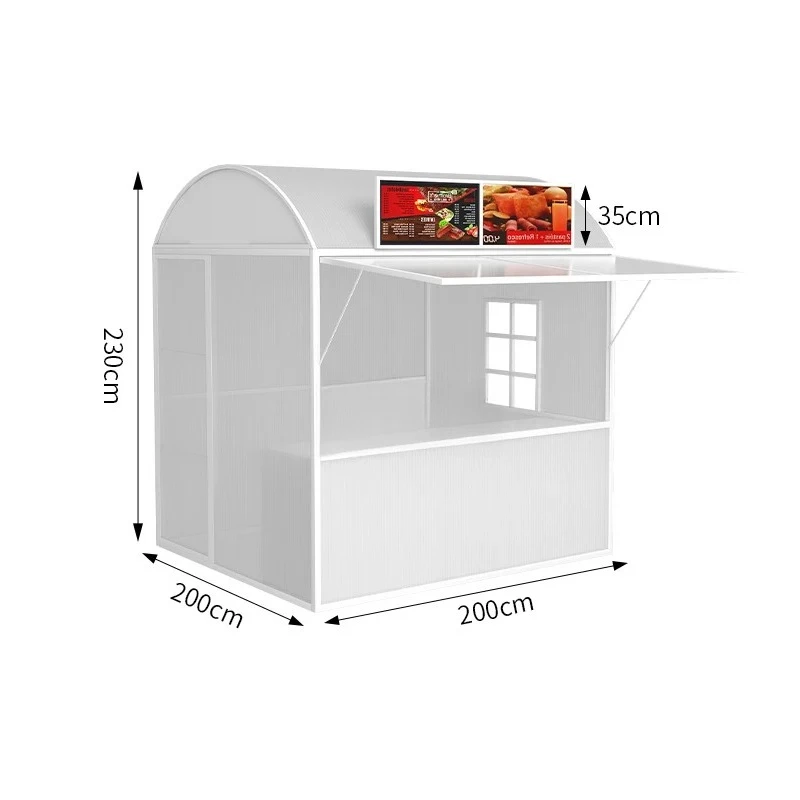 LH1  display stand outdoor stand Internet celebrity night market stand shelves commercial street snack truck